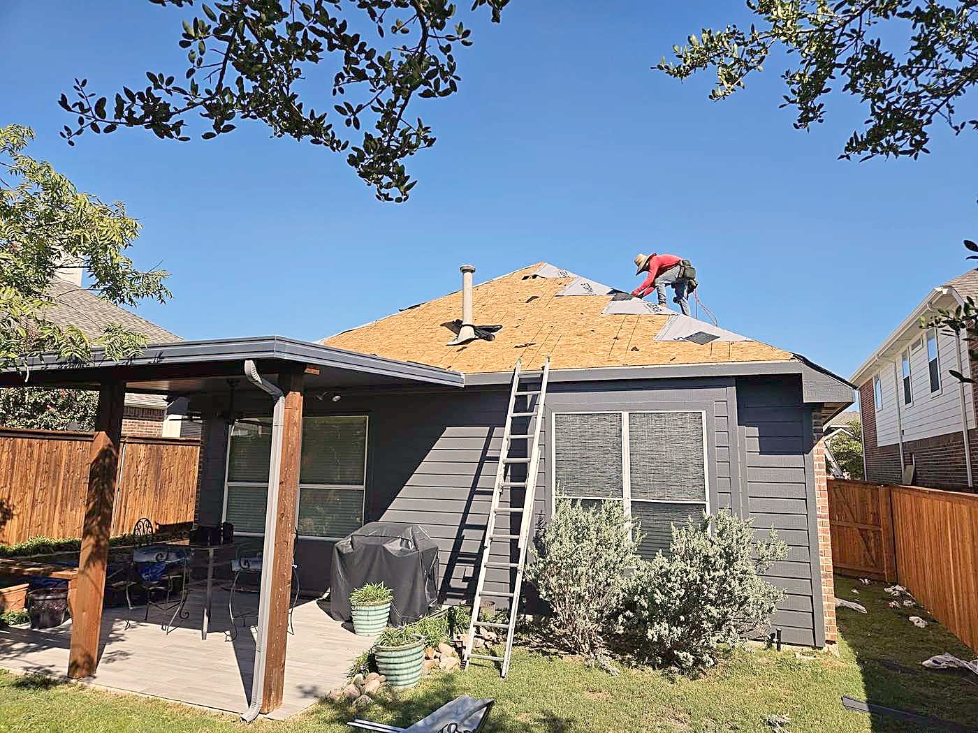 Roof Repair and Leaks detail
